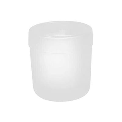 HEWI Series 477 glass tumbler flat bottom 477.04.02005