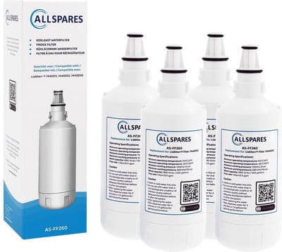 AllSpares Waterfilter (2x) voor koelkast geschikt voor Liebherr 7440002