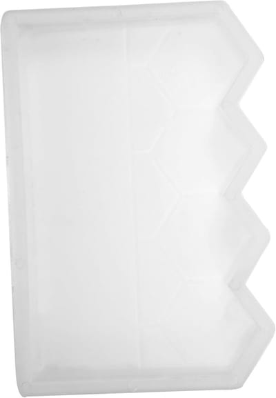 Betonnen Mal Hekwerk - Tuinpad Mal Baksteen - Tuinpad Aanleggen - Herbruikbare Baksteenvorm - 43x29cm - Wit