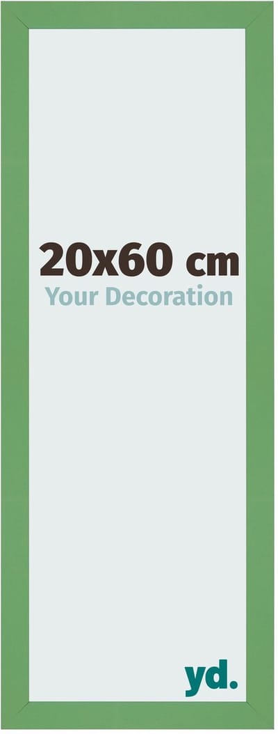 Your Decoration - Fotolijst 20x60 cm - MDF - Groen - Bologna