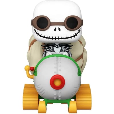 Funko The Nightmare Before Christmas - Disney POP! Rides Jack With Goggles & Snowmobile 18 cm Verzamelfiguur - Multicolours