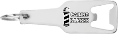 Akyol - kapper 2 flesopener - Kapper - familie vrienden collega - cadeau - 105 x 25mm