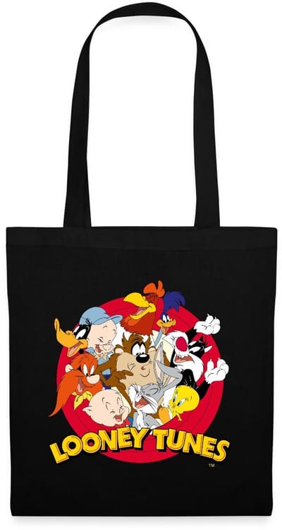 Looney Tunes Groep Tas Van Stof Schoudertas