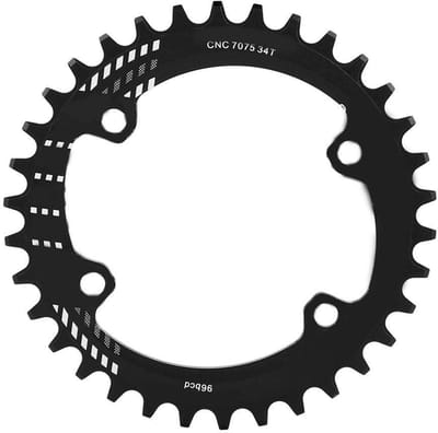 JHUBERS- Fietsplaat 32T/34T/36T/38T - Aluminium - Lichtgewicht - Duurzaam - Compatibel met M6000/M7000/M8000/M9000 - Perfecte vervanging - Kettingblad