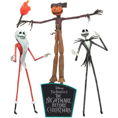 Beeldje Diamond Select Toys Disney Nightmare Before Christmas (x3)