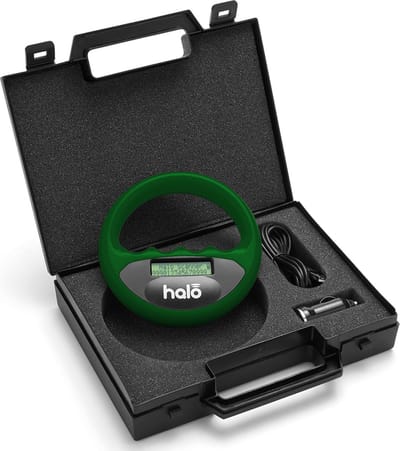 Groene Halo Chip Reader incl. opbergdoos Scanner Dieren - Chiplezer - Huisdieren - Chipreader lezen dieren chips - Groen