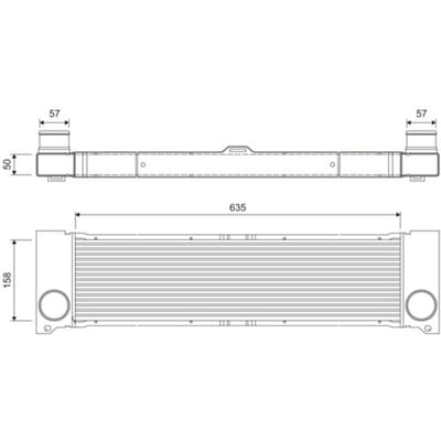 Intercooler VALEO 818807