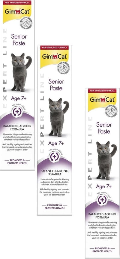 Gimcat Senior Pasta - Kattensnack - 3 x 50 g