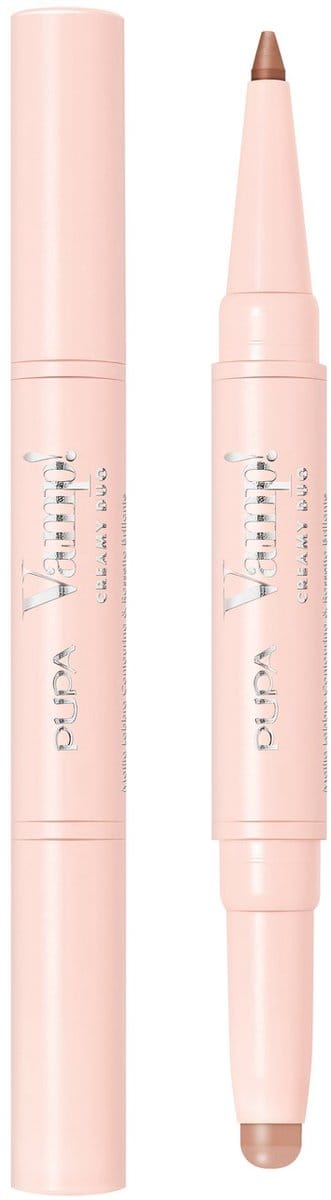 Pupa Vamp! Creamy Duo Lippenstift - Fair Warm Nude 015 - 1g