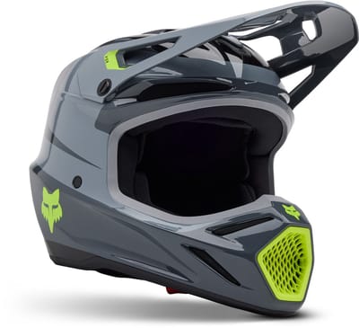 FOX V3 Divider MIPS Grijs Crosshelm - Helm
