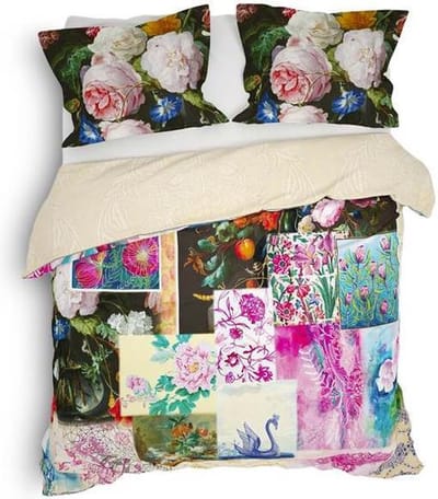 Heckett & Lane Carina - Dekbedovertrek - Lits-jumeaux - 240x200/220 cm + 2 kussenslopen 60x70 cm - Multi kleur