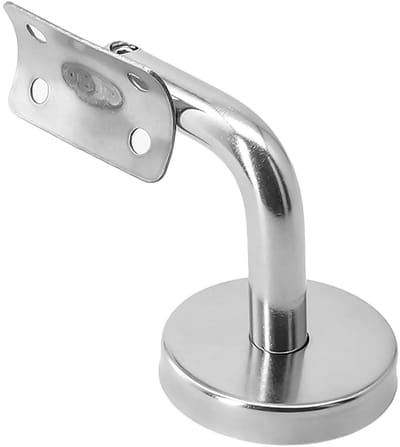 Leuninghouders - Trapbeugels - Veiligheid Vergroten - Roestvrij Staal - 10 Stuks - Zilver