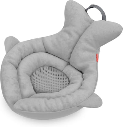 Babybad met zachte gootsteen voor baby's - Moby, grijs