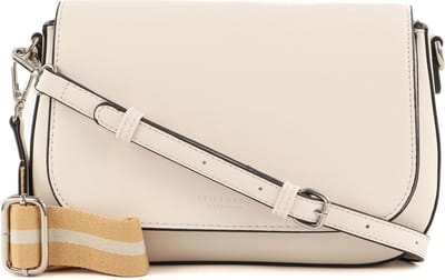 SEIDENFELT MANUFAKTUR Schoudertas Lian Saddle Beige Crème