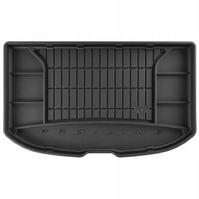FROGUM Kofferbakmat - Rubber - Geschikt voor KIA SOUL II (vanaf 2013) - Hoge laadvloer - Organizer functie - Zwart