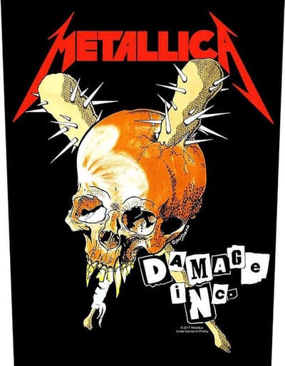 Metallica - Damage Inc Rugpatch - Multicolours