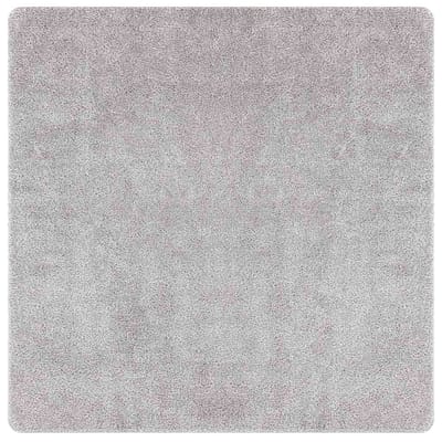 vidaXL - Antislip - Shaggy - Tapijt - Grijs - 160 - x - 160 - cm - PP