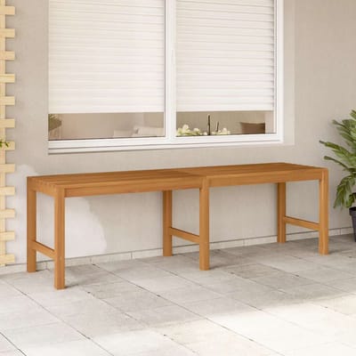 vidaXL - Tuinbank - 150 - cm - massief - teakhout