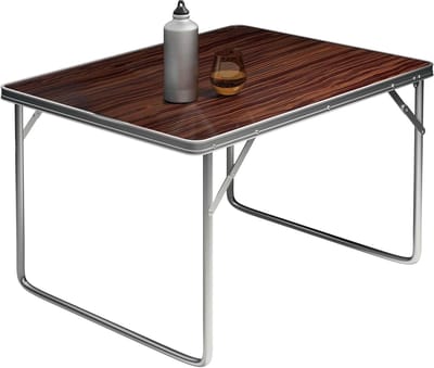 Opvouwbare Kampeertafel 80 x 60 cm - Lichtgewicht Tuin- en Buitenmeubilair
