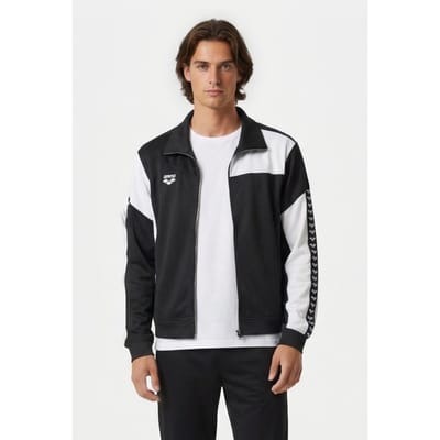 Arena Unisex Denim Jacket Black White Größe: L | Leichte Jacken Outlet | Unisex | Blau