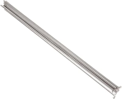 Stainless Steel Fietsspeichen 14G J Bend met Nippels voor Racefiets en Mountainbike - 220mm, Duurzaam en Lichtgewicht Fietsonderdeel