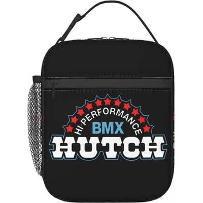 Hutch Hi-Performance BMX Rood Wit Blauw Judge Geïsoleerde Lunchtas voor Kinderen School Koeltas Thermische Voedseldoos Tote Lunchboxen One Size