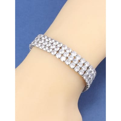 Kwaliteit Zircon   Fijne Sieraden Originele Italiaanse Bedelarmband Dames Bruiloft Mode Accessoires Voor Jou Meisje Cadeau white