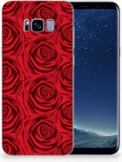 Samsung Galaxy S8 Plus TPU Case Red Roses