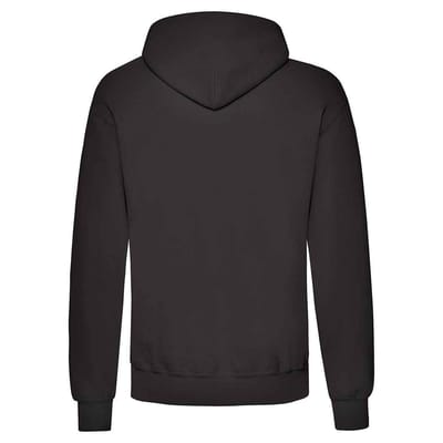 Fruit of the Loom Unisex Volwassen Klassieker Hoodie (Zwart)