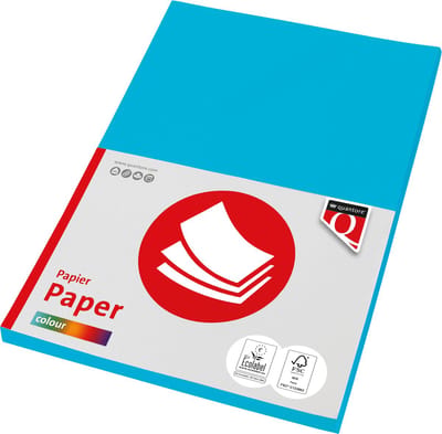 Kopieerpapier quantore col-100 a4 80gr azuurblauw