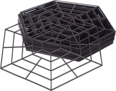 FEDEC Vijverafdekking - Bescherm je vijver - 20 Pack - Zwart