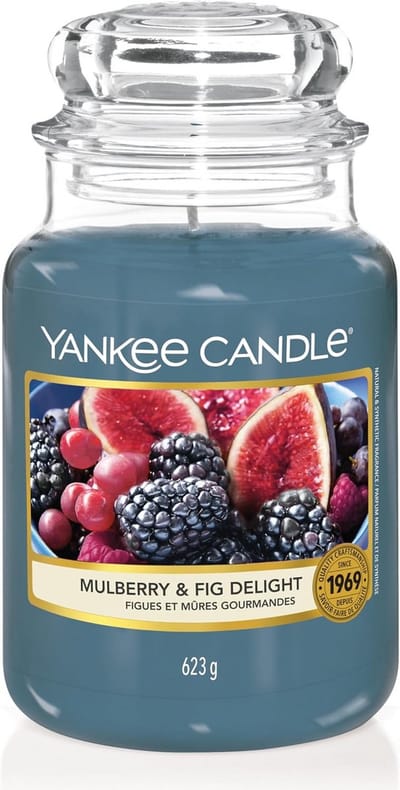 Geurkaars met Mulberry & Fig Delight | Tot 150 Uur Brandduur