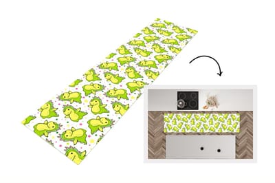 Keukenloper - Loper keuken - Draak - Jongen - Sterren - Regenboog - Design - 200x50 cm - Keukenloper vinyl