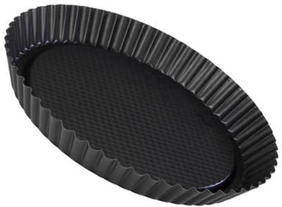 Omgekeerde taartvorm 30 cm Zenker Black Metallic