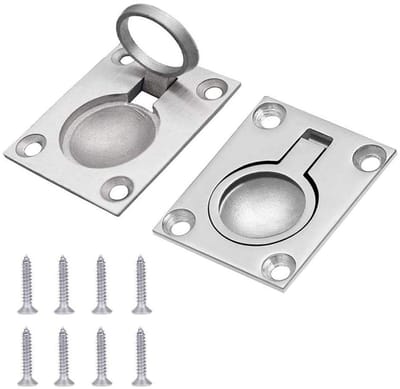 Dailygoody - Flush Ring Pull Handle - Luik Handgrepen - Roestvrij