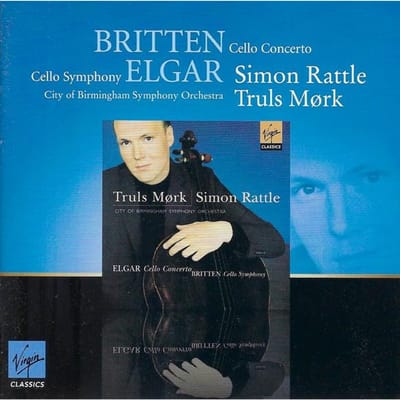 CD SIMON RATTLE TRULS MORK CITY OF B Britten Elgar Concerto pour violoncelle C 509996863532 VIRGIN CLASSIC 2009 Europe Classique Occasion