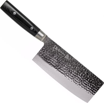 Yaxell Zen Chinees Koksmes 18 cm – 37 Lagen Damaststaal – Canvas-Micarta Heft