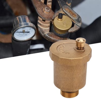 Dailygoods- Ontluchtingsklep Automatisch - Messing - G1/2" - Buitendraad - Ventiel - Hoge Precisie - Ontluchtingsventiel