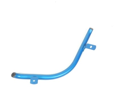 Tube Protection bas caisse G pour scooter Peugeot 50 Metal X 749607BH Bleu Neuf