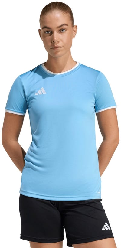 adidas T-shirt Dames Entrada 26 Jersey Lichtblauw - Maat 2XL