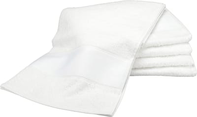 ARTG Towelzz® SPORTHANDDOEK Extra Lang - 30 x 140 cm - Set van 5 stuks - WHITE