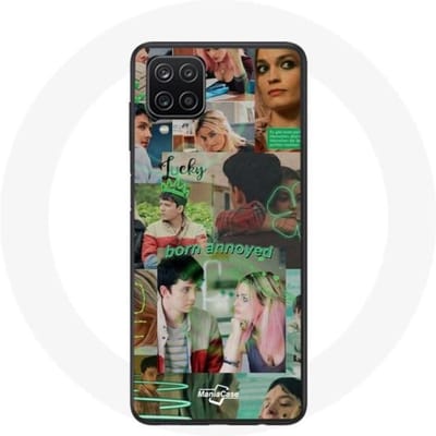 Coque - Samsung - Galaxy A12 - Souple - Blanc - Sex Education