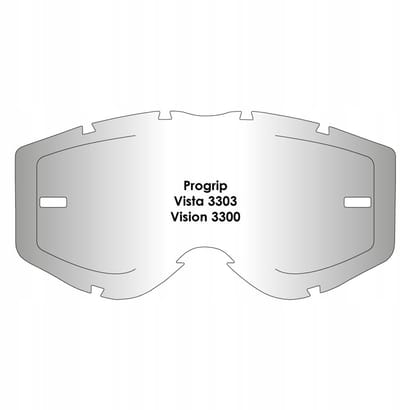 Progrip Vista 3303 Luchtscherm Snelwissel Vizier Helder