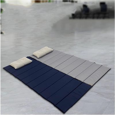 Opvouwbaar Matras - Slaapmat Camping - Comfortabel Slapen - Ruimtebesparend Ontwerp - 185x65cm - Blauw