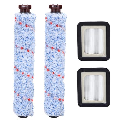 Dailygoods- Stofzuigerrolborstel Premium - Stofzuigeraccessoires - Filtervervanging - Duurzaam - H12-efficiëntie - Vangt haar en vuil op