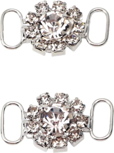Beste Veters - Schoenaccessoires - Veter gesp - Schoenveter gesp - Schoen bedel - Schoen accessoire zilver - Veter gesp zilver - Cadeau _ Kerst