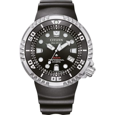 Citizen Promaster Dive BN1024-01E Horloge - Rubber - Zwart - Ø 46 mm