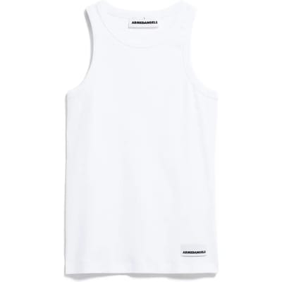 slim fit tank top van katoenmix model 'KANITAA'