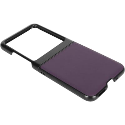 Étui Clapet en Cuir Protection Complète Anti Chute Anti Rayures Pliable pour Motorola Razr 40 Ultra Type 1 gray