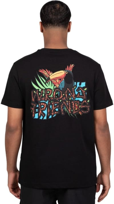 EDEN ROC T-SHIRT - BLACK XS